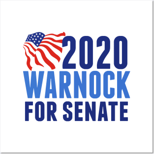 Warnock for Senate Posters and Art